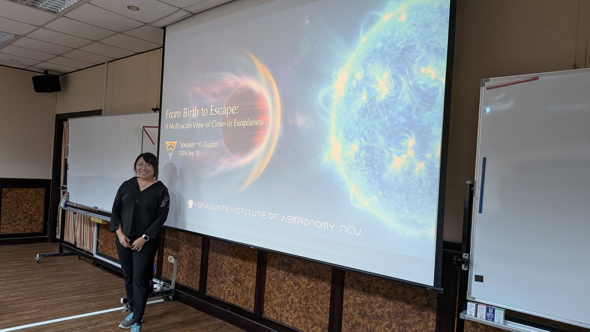 Dr. Yi Duann演講照片