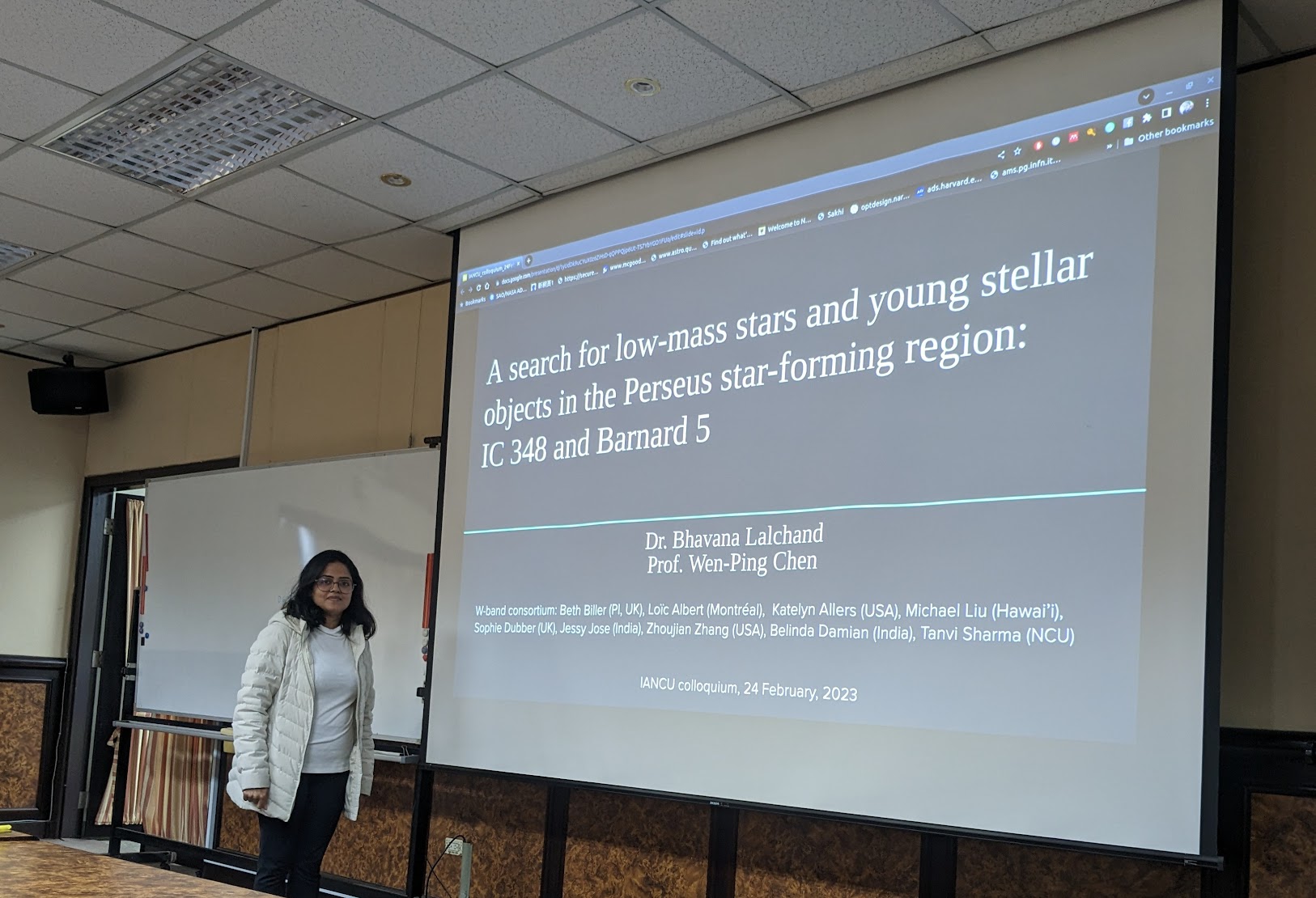 Dr. Bhavana Lalchand演講照片