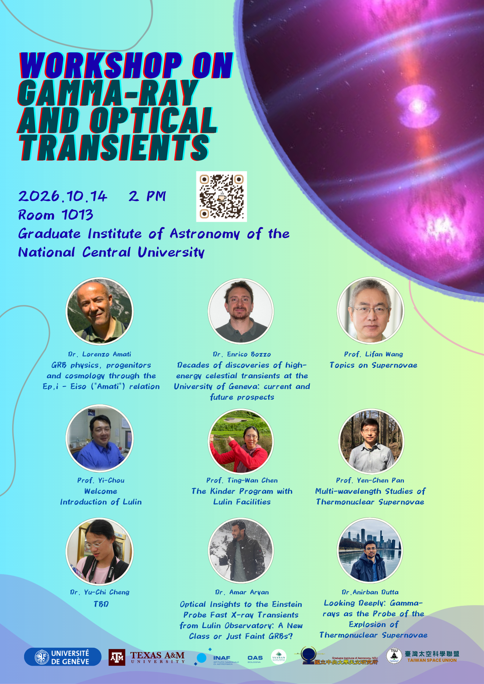 Workshop on Gamma-Ray and Optical Transients海報