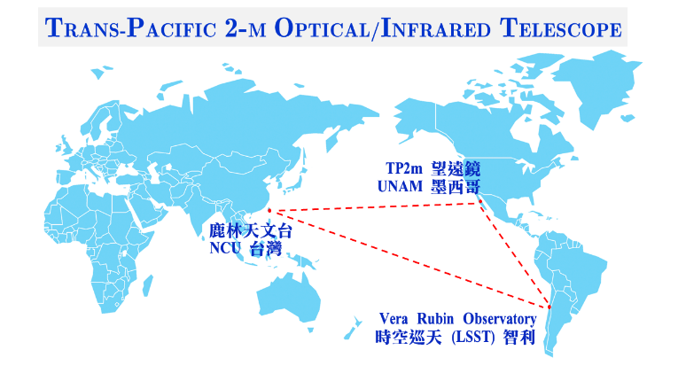 Trans-Pacific 2M Optical Infrarad Telescope
